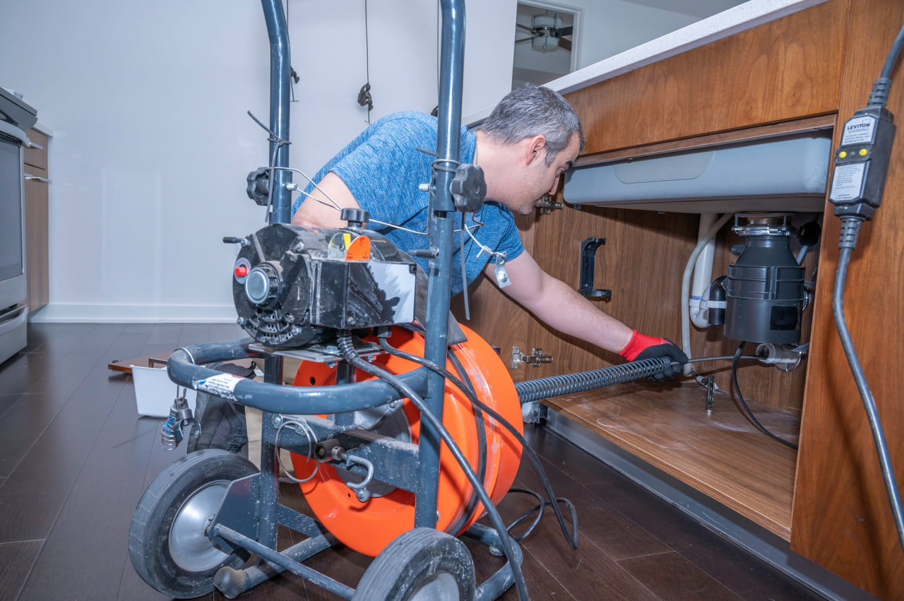 Drain Cleaning in Dover Base Housing