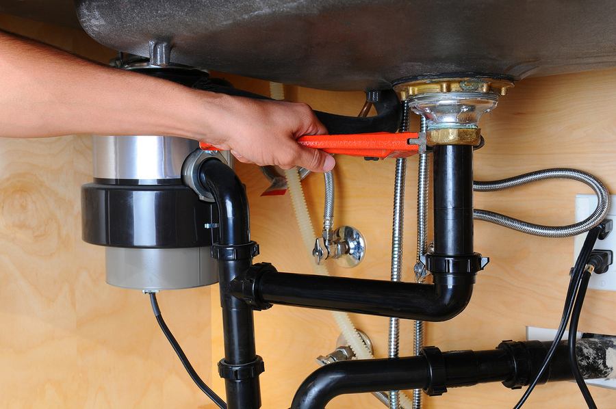 Garbage Disposal Installation in Dover Base Housing