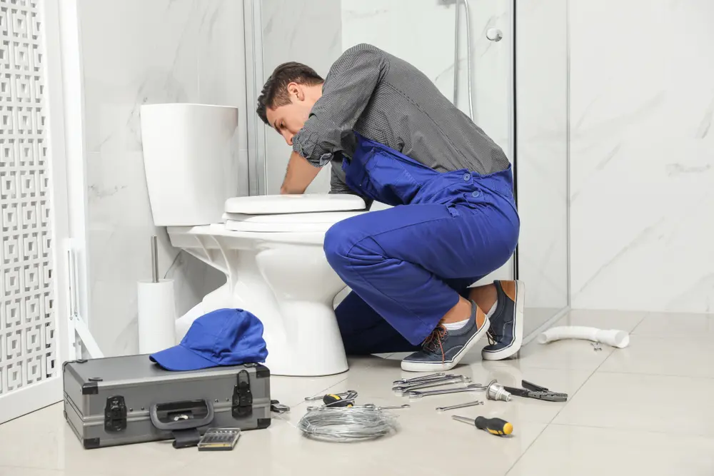 Toilet Installation in Dover Base Housing