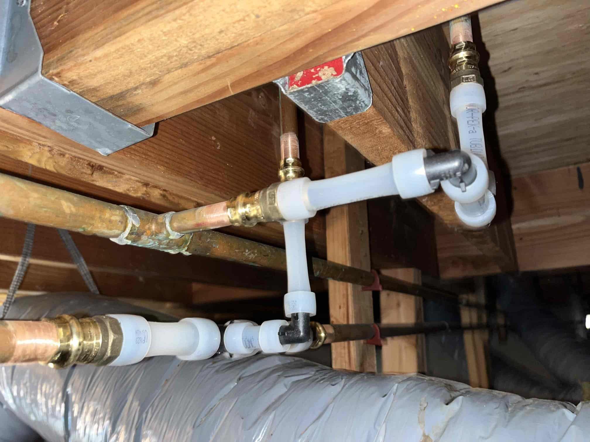 Water Line Repair in Dover Base Housing